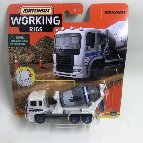 Matchbox Working Rigs Cement King HD Metal NIB. - Picture 1 of 6